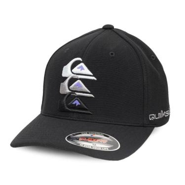 Imagem de Boné Quiksilver Emb Three Logo Black-Masculino