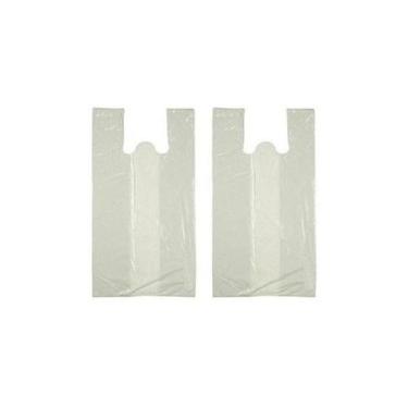 Imagem de Sacolas Plasticas Branca Reciclada Recuperada 60x80 C/ 5 Kg - Higipack