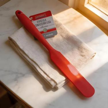 Imagem de Espátula de Silicone Vermelho 24,5x2,5cm - Estapula