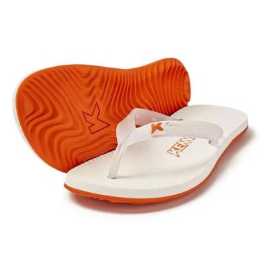Imagem de Chinelo Kenner New Summer DGX-02 Branco Laranja-Masculino