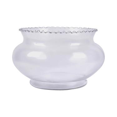 Imagem de Vaso de Vidro Grillo Transparente 14cm