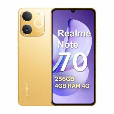 Imagem de Smartphone Celular Realme Note 70 256GB, 4GB RAM, 4G, Tela 6,74 polega