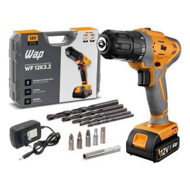 Imagem de Parafusadeira E Furadeira A Bateria WAP Bpf 12k3.2 Com Malet - Congrat