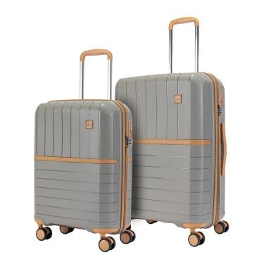 Imagem de Kit 2 Malas De Viagem ABS Rígido Primicia Rodinhas 360 Grande Reforçada com Cadeado TSA...