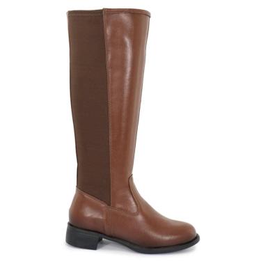 Imagem de Bota Feminina Montaria Cano Alto Confortável Premium