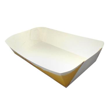 Imagem de Caixa Embalagem para Alimento Bandeja Pequena Aberta para Porções Multiuso Estrutura Fi...