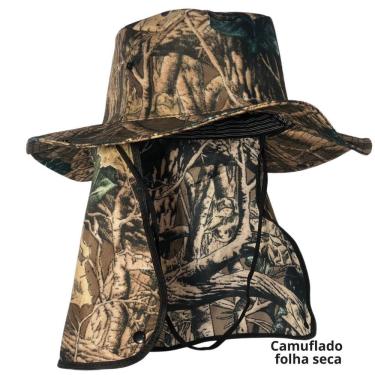 Imagem de Kit 2 Chapéu Pescador Australiano Oem 100% Poliéster Tamanho Único Folha Seca Adulto co...