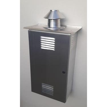 Imagem de Protetor para Aquecedor a Gás 75x42x24cm - Proteaquece Metalsul
