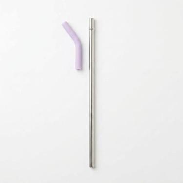 Imagem de Canudo Inox Com Bico Silicone MS-703/MS-971/MS-972 Para Copo Grande De