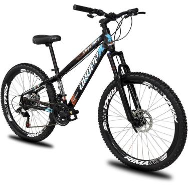 Imagem de Bicicleta aro 26 Dropp Freeride Alumínio 21 Vel Marchas Câmbios Shimano Freios a disco-...