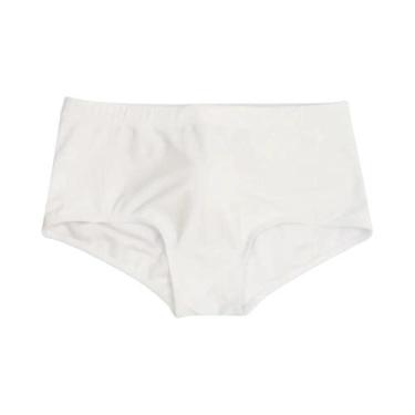Imagem de Sunga Boxer Preta Masculina Sexy Estilo Brasileiro Para Natação, Surf 