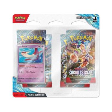 Imagem de Jogo Pokémon Escarlate e Violeta 7 Coroa Estelar - Copag 25 Cartas