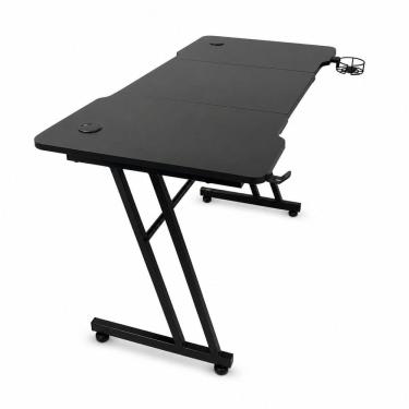 Imagem de Mesa Gamer Slim Hayom Com Apoio para Headset e Copo 120 x 60 x 75 cm - MG1000