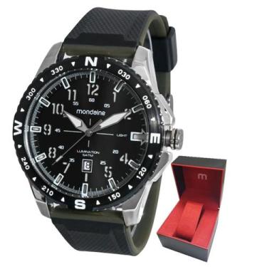Imagem de Relógio Mondaine Fluorescente Original Masculino Calendário