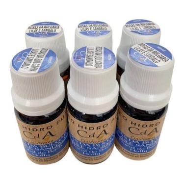 Imagem de KIT 6 Óleo Hidrossolúvel Rosas Bulgária Umidificadores 10ml - Lua Míst
