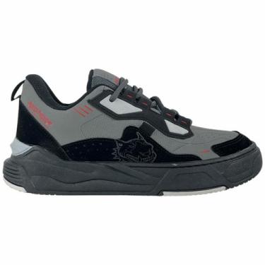 Imagem de Tênis Masculino Casual Red Nose Tingley Skate Original, Preto+Grafite,