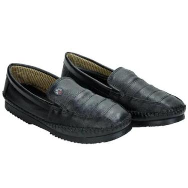 Imagem de Sapato Mocassim Kipasso Super Confortável Preto Masculino 010 (61027),