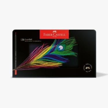 Imagem de Lapis De Cor Supersoft Lata 120 Cores Faber Castell 7891360692584