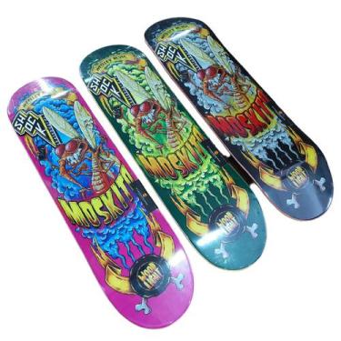 Imagem de Shape Skate Wood Light  MOSKITO Hard Maple, 8.12, Preto