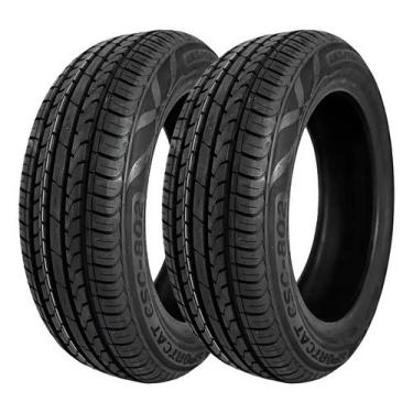 Imagem de Kit 2 Pneu Chengshan Aro 16 205 55 r16 91v Csc802