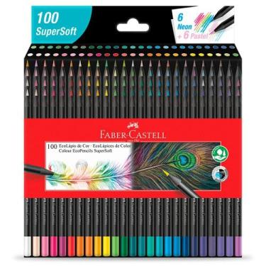 Imagem de Ecolápis de Cor Supersoft 100 Cores - Faber Castell - Faber-Castell, 1