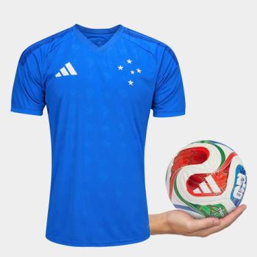 Imagem de Camisa Cruzeiro I 26/27 s/n Torcedor + Mini Bola Trionda Copa do Mundo