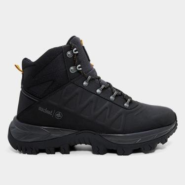 Imagem de Bota Macboot Couro Aruna 02 Masculina, Grafite, 39