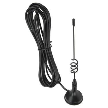 Imagem de Antena de Alto Ganho SMA Interna RF Ventosa p/ Monitoramento - Generic