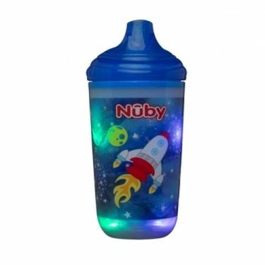 Imagem de Copo Infantil Térmico Pisca-Pisca Divertido Antivazamento 300 ml Nûby,