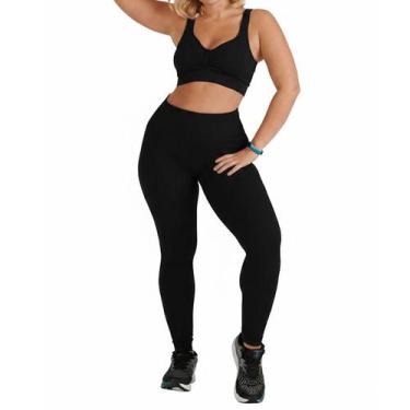 Imagem de Calça Lupo Basic Feminina Preto -, Preto, GG