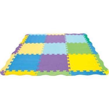 Imagem de Tatame Color 32X32Cm 8Mm 9 Pecas - EVAMAX
