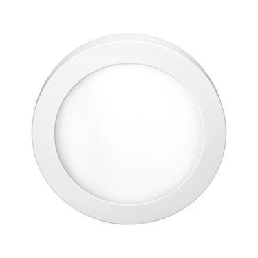 Imagem de Plafon Led Sobrepor Elgin Redondo 18W. 1440Lm. 6500K. Bivolt Branco