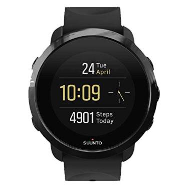Imagem de Suunto 3 relógios esportivos rastreadores de fitness, todo preto