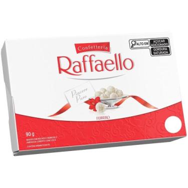 Imagem de Bombom Confetteria Wafer Raffaello Amêndoa e - Coberto com Coco Cremos