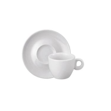 Imagem de Xicara Café Com Pires 80ml Porcelana Schmidt - Mod. Sofia 106