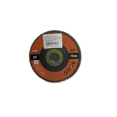 Imagem de Kit c/ 3 Disco Flap 4.5 polegadas lixa 480 - Dalla Valle
