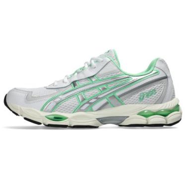 Imagem de Tênis ASICS GEL-NYC 2055 - Unissex - Branco/Verde, 43