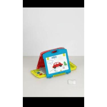 Imagem de Lousa Mágica Maleta 2 em 1 Infantil Educativa - Congratulations Store