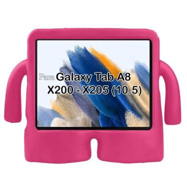 Imagem de Capa Case Anti Shock Tablet P/ Galaxy Tab A8 X200 X205 10.5 infantil s