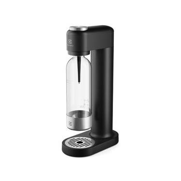 Imagem de Máquina para Gaseificar Água com Gás Efficient Preta com Cilindro e 2 Garrafas ESM03 - Electrolux