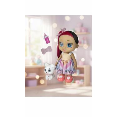 Imagem de Boneca Infantil com Acessórios de Pet e Mamadeira - Congratulations St