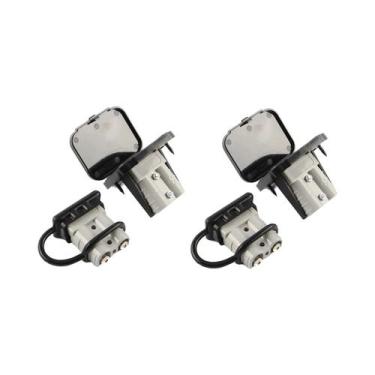 Imagem de Conector De Bateria De Alta Corrente 50A De Duplo Polo Com Conexão Ráp