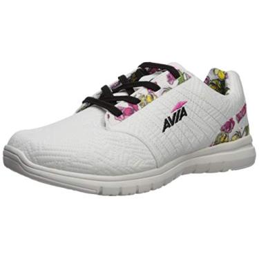 Imagem de Avia Tênis feminino Avi-Solstice, Branco/roxo fusão/rosa sachê, 8.5 Medium US