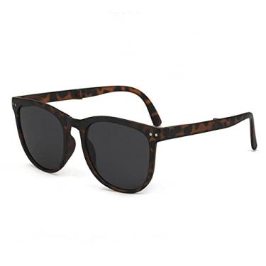 Imagem de Óculos de sol espelho de condução óculos de sol dobráveis ​​óculos de sol ultraleve óculos de sol anti-ultravioleta hd proteção uv retro,04,China