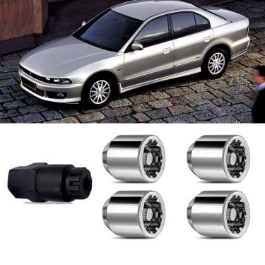 Imagem de Porca Antifurto Roubo Rodas Carros Mitsubishi