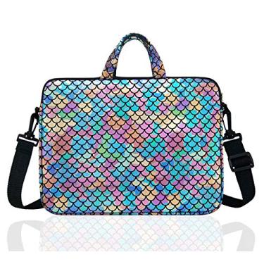 Imagem de Bolsa de ombro para laptop de 15,6 polegadas com manga para 14 15 15,6 polegadas HP DELL, Colorful, 15/15.6 inch laptop bag