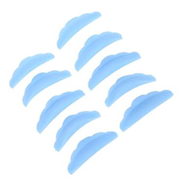 Imagem de Almofada Para Permanente De Cílios, Almofada Para Modelador De Cílios, 5 Pares De Almofada Para Permanente De Silicone Portátil Para Uso Doméstico E Profissional Em Salão