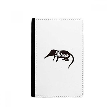 Imagem de Porta-passaporte animal preto e branco da Shrews Notecase Burse capa carteira porta-cartão, Multicolor
