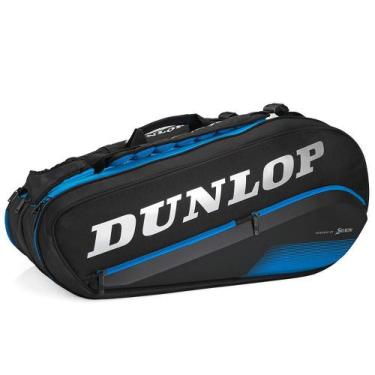 Imagem de Raqueteira Dunlop Fx Performance X12 Preta E Azul