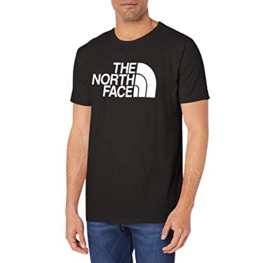 Imagem de Camiseta masculina The North Face de manga curta meia cúpula, Tnf Black/Tnf White, Medium